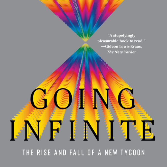 Men s book club discusses going infinite the rise and fall of a new
